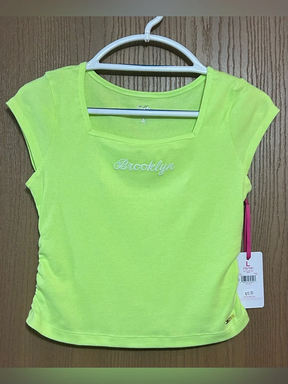 Justice Girls Short Sleeve Active Top-Brooklyn